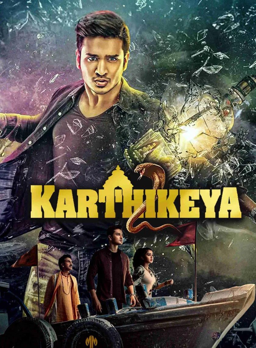 Karthikeya 2 (2022) (Hindi + Telugu) Dual Audio UnCut South Movie HD ESub