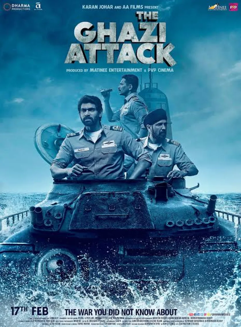 The Ghazi Attack (2017) Hindi Dubbed UnCut Full Movie HD BluRay